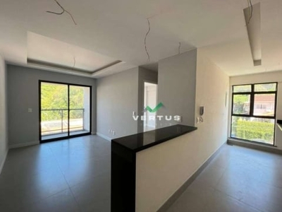 Apartamento com um quarto à venda no the city homes, 44 m² por r$ 450.000 - várzea - teresópolis/rj