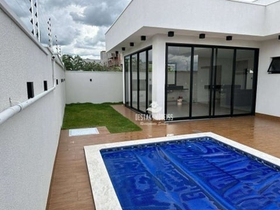 Casa com 3 dormitórios à venda, 211 m² por r$ 1.850.000 - shopping park - uberlândia/mg