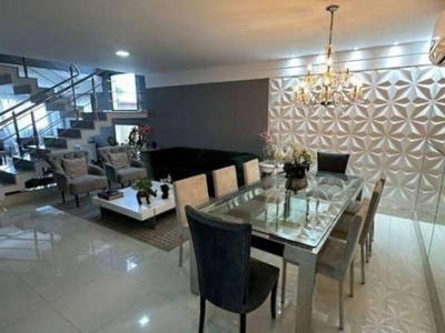 Casa com 4 dormitórios à venda, 400 m² por r$ 2.500.000,00 - boulevard lagoa - serra/es