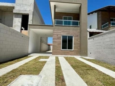 Casa para venda em eusébio, centro, 3 dormitórios, 3 suítes, 3 banheiros, 2 vagas