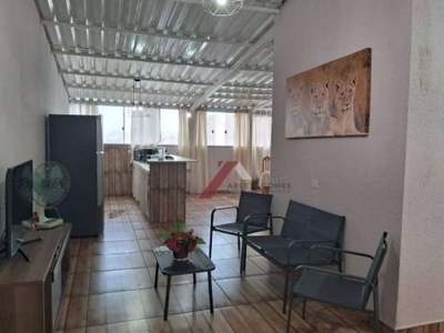 Cobertura com 3 dormitórios à venda, 140 m² por r$ 795.000,00 - vila vitória - santo andré/sp