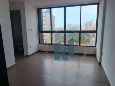 Flat com 1 dormitório à venda, 33 m² por r$ 300.000 - manaíra - joão pessoa/pb