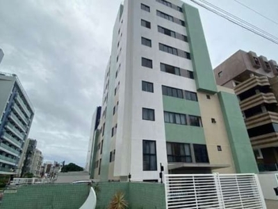 Flat com 1 dormitório à venda, 40 m² por r$ 420.000 - cabo branco - joão pessoa/pb