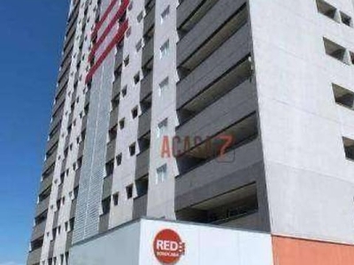 Flat com 1 dormitório para alugar, 58 m² - jardim américa - sorocaba/sp