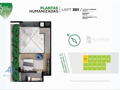 Loft à venda, 49 m² por r$ 681.205,00 - santo antônio de lisboa - florianópolis/sc