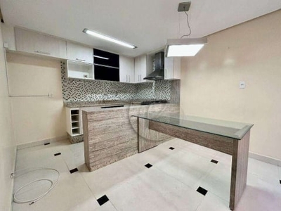 Sobrado com 3 dormitórios, 124 m² - venda por r$ 640.000,00 ou aluguel por r$ 3.600,01/mês - campestre - santo andré/sp