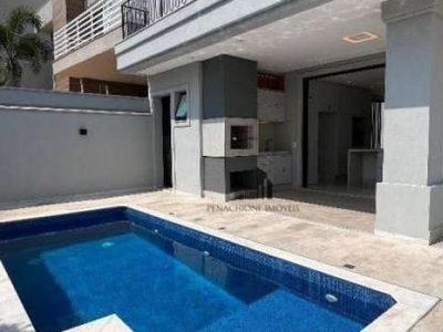 Sobrado com 3 suíte à venda, 270 m² em condominio fechado na cidade de americana/sp