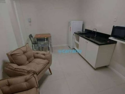 Studio com 1 dormitório para alugar, 23 m² por r$ 2.350,01/mês - trindade - florianópolis/sc