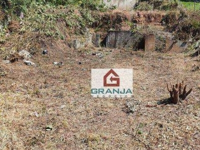 Terreno à venda, 1239 m² por r$ 250.000,00 - granja viana - cotia/sp