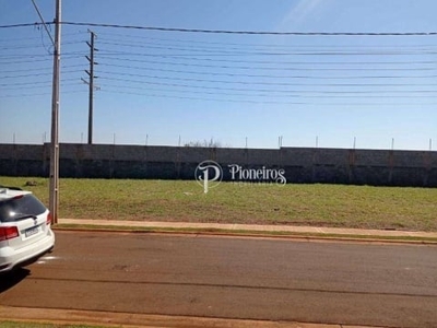 Terreno à venda, 250 m² por r$ 300.000,00 - marumbi - londrina/pr