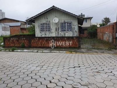 Terreno com casa em cima bairro morretes, morretes, itapema - sc