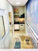 Apartamento para Venda em Santo Andr? no bairro Utinga 2 quartos com su?te e varanda com churrasqueira lazer completo Maluhia