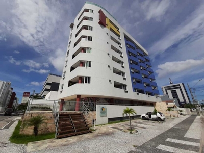 Apartamento no Cabo Branco, com 52m² (2 quartos) à 100m do mar