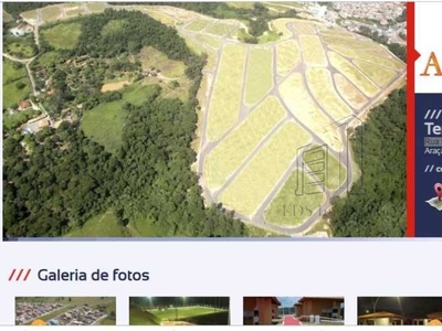 Terreno de 150 metros em Araçariguama