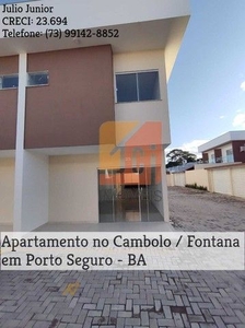 Apartamento com 2 suítes Fontana I - Porto Seguro - BA