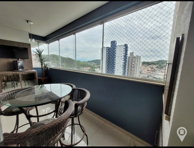 Apartamento no Bairro Escola Agrícola em Blumenau com 3 Dormitórios (3 suítes) e 146.83 m²