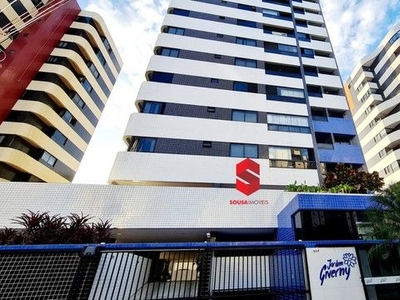 Apartamento novo 132m 100% nascente,3 suítes + DCE, 3vgs de garagem em Jatiúca - Maceió -