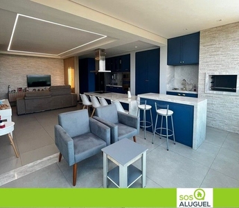 Apartamento para aluguel possui 119 metros quadrados com 3 quartos em Ribeirão do Lipa - C