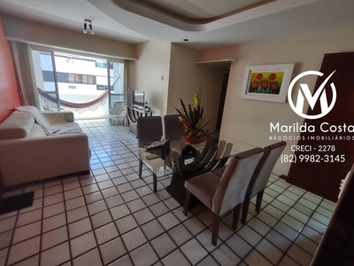 Apartamento para venda com 82 metros quadrados com 2 quartos em Ponta Verde - Maceió - AL