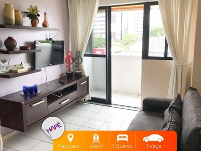 Apartamento para venda possui 40 metros quadrados com 1 quarto em Ponta da Terra - Maceió