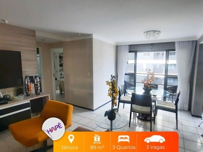 Apartamento para venda tem 89 metros quadrados com 3 quartos em Jatiúca - Maceió - AL