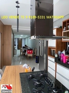 Leo vende, bairro Sim, 2 suítes, closet, goumert, fino acabamento.