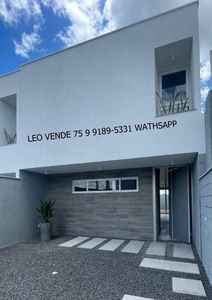 Leo vende, lindo duplex bairro Sim, 3 suítes, fino acabamento.