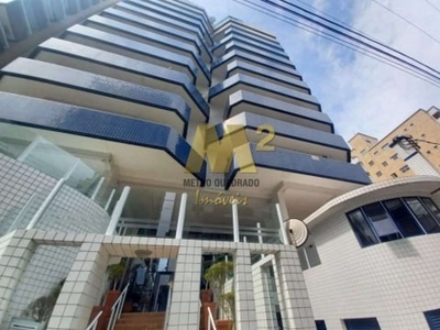 Apartamento com 2 quartos à venda na avenida marechal hermes, 260, canto do forte, praia grande, 101 m2 por r$ 585.000