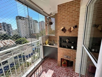 Apartamento com 3 dormitórios, 130 m² - venda por r$ 1.300.000,00 ou aluguel por r$ 6.960,00/mês - campestre - santo andré/sp