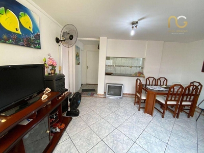 Apartamento em Boqueirão, Praia Grande/SP de 56m² 1 quartos à venda por R$ 224.000,00