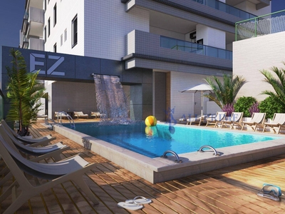Apartamento em Boqueirão, Praia Grande/SP de 70m² 2 quartos à venda por R$ 394.528,00