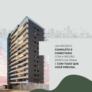 Apartamento em Boqueirão, Praia Grande/SP de 74m² 2 quartos à venda por R$ 516.000,00