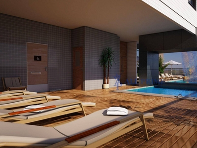 Apartamento em Boqueirão, Praia Grande/SP de 75m² 2 quartos à venda por R$ 465.977,00