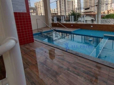 Apartamento em Boqueirão, Praia Grande/SP de 77m² 2 quartos à venda por R$ 389.000,00