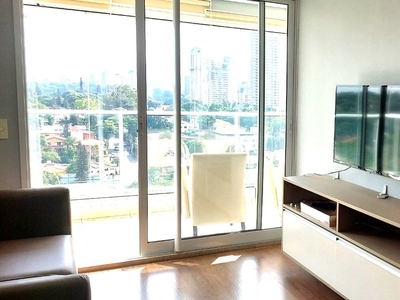 Apartamento em Campo Belo, São Paulo/SP de 48m² 1 quartos para locação R$ 4.250,00/mes