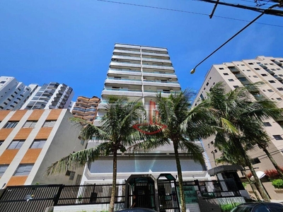 Apartamento em Campo da Aviação, Praia Grande/SP de 82m² 3 quartos à venda por R$ 379.000,00