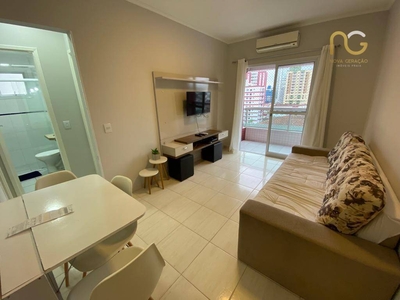 Apartamento em Canto do Forte, Praia Grande/SP de 60m² 2 quartos à venda por R$ 434.000,00