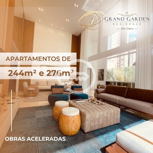 Apartamento em Cidade Jardim, Rio Claro/SP de 244m² 4 quartos à venda por R$ 2.299.000,00