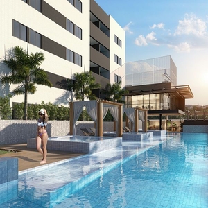 Apartamento em Ernesto Geisel, João Pessoa/PB de 52m² 2 quartos à venda por R$ 190.900,00