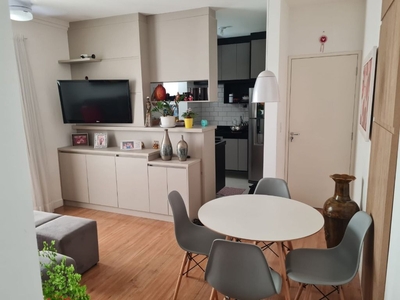 Apartamento em Jardim Carolina, Jundiaí/SP de 59m² 2 quartos à venda por R$ 374.000,00