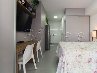 Apartamento em Pinheiros, São Paulo/SP de 30m² 1 quartos para locação R$ 2.935,00/mes