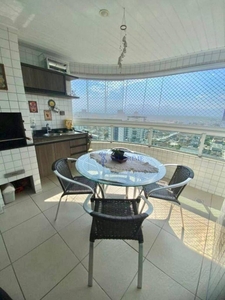 Apartamento em Vila Guilhermina, Praia Grande/SP de 104m² 3 quartos à venda por R$ 659.000,00