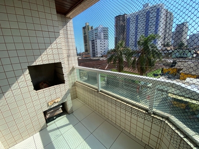 Apartamento em Vila Guilhermina, Praia Grande/SP de 74m² 2 quartos à venda por R$ 429.000,00
