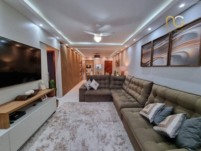 Apartamento em Vila Tupi, Praia Grande/SP de 125m² 3 quartos à venda por R$ 679.000,00
