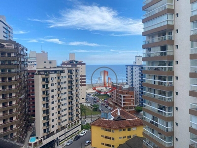 Apartamento em Vila Tupi, Praia Grande/SP de 74m² 1 quartos à venda por R$ 349.000,00