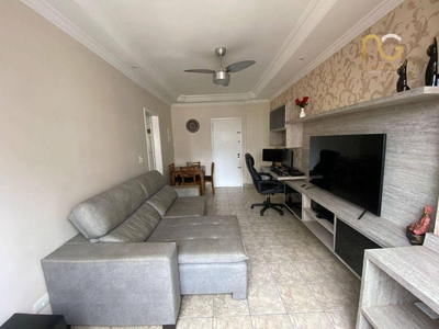 Apartamento em Vila Tupi, Praia Grande/SP de 77m² 2 quartos à venda por R$ 314.000,00