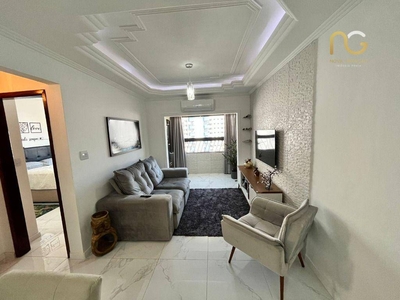 Apartamento em Vila Tupi, Praia Grande/SP de 90m² 2 quartos à venda por R$ 399.000,00