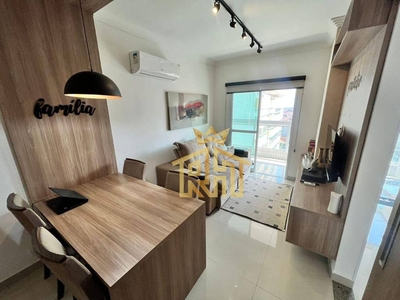 Apartamento em Vila Tupi, Praia Grande/SP de 94m² 2 quartos à venda por R$ 604.000,00