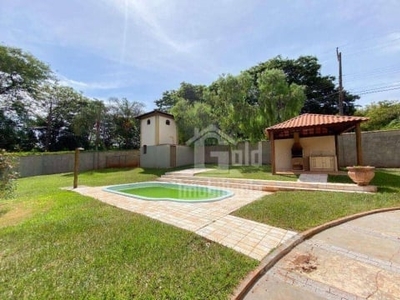 Casa alto padrão com 4 dormitórios para alugar, 450 m² por r$ 8.100/mês - condomínio quinta da boa vista - ribeirão preto/sp