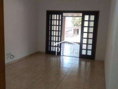 Casa com 2 dormitórios para alugar, 250 m² por r$ 3.300,00/mês - jardim belval - barueri/sp